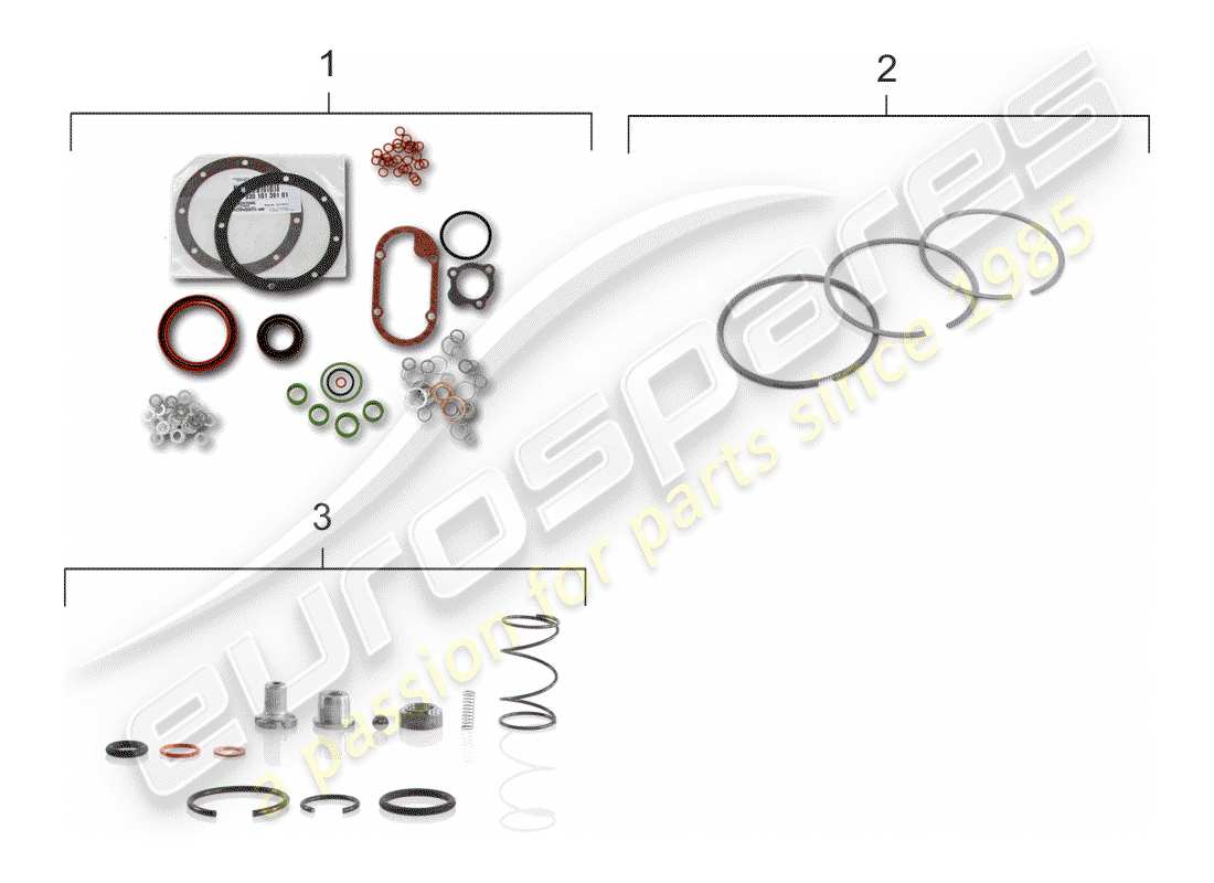 a part diagram from the porsche 911 turbo (1977) parts catalogue