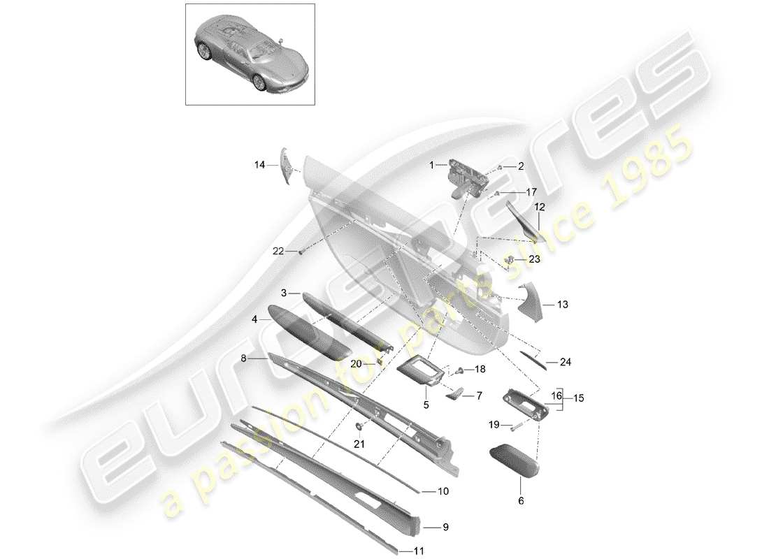 part diagram containing part number 91855557701