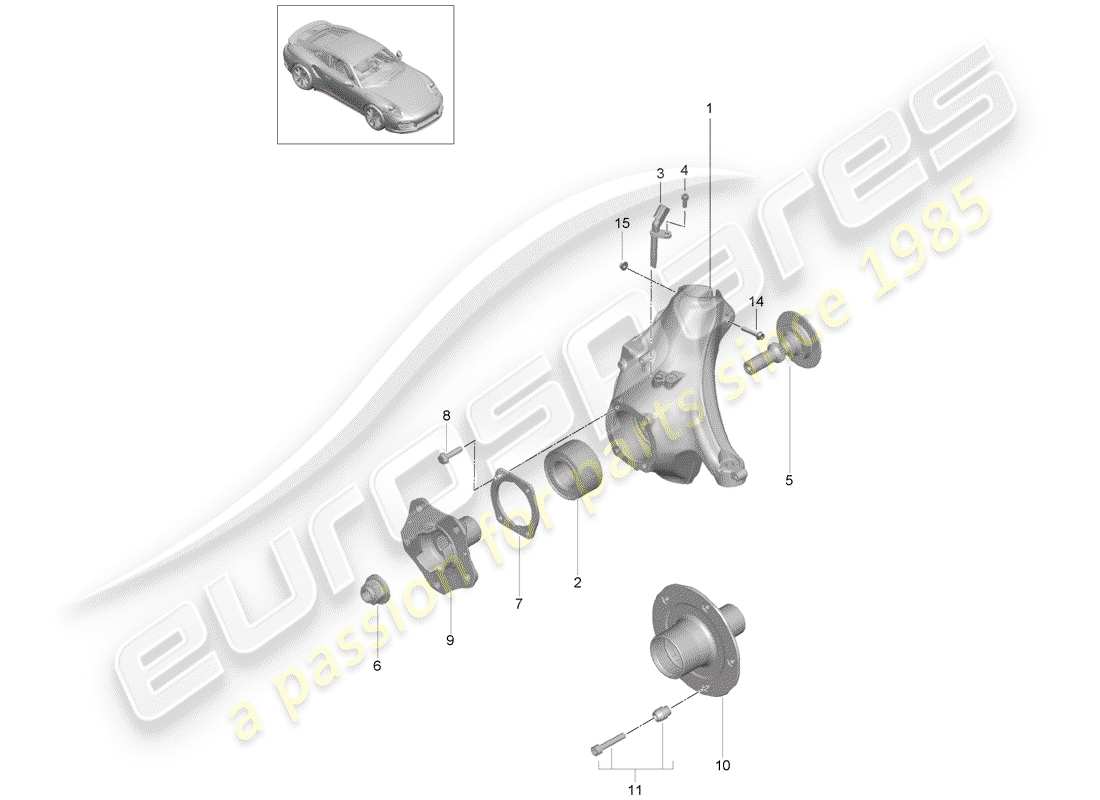 part diagram containing part number 99134115731