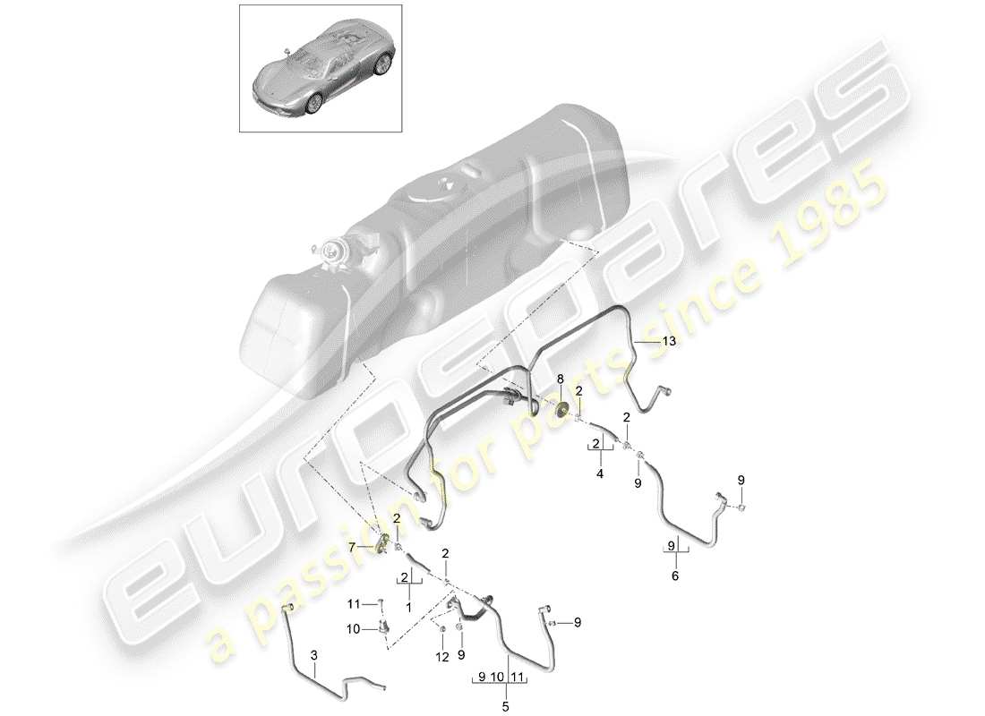 part diagram containing part number n 90986501