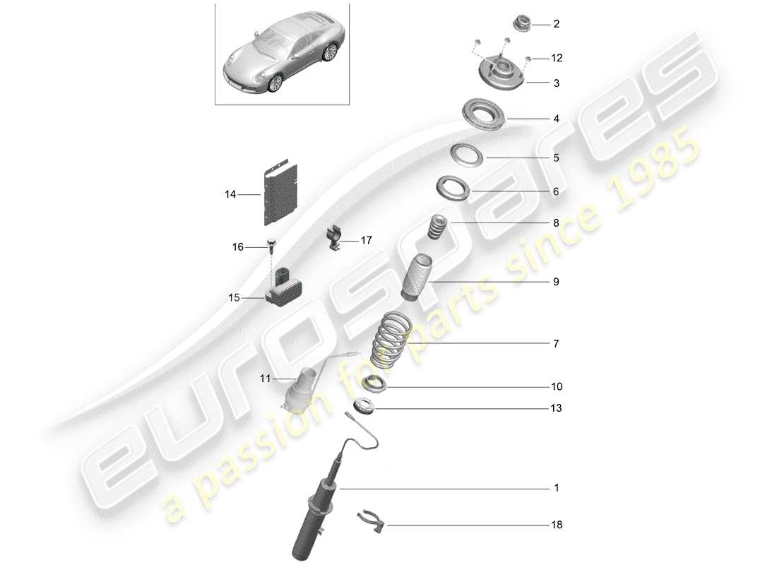 part diagram containing part number 99134304540