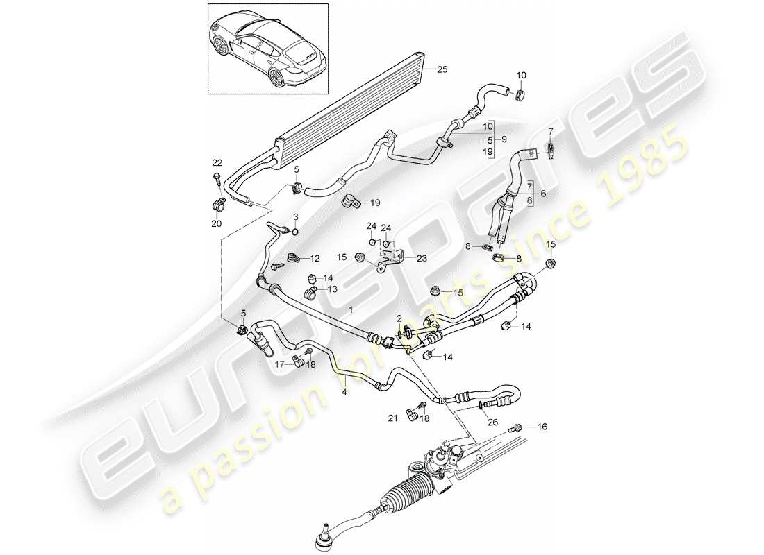 part diagram containing part number 97034724555