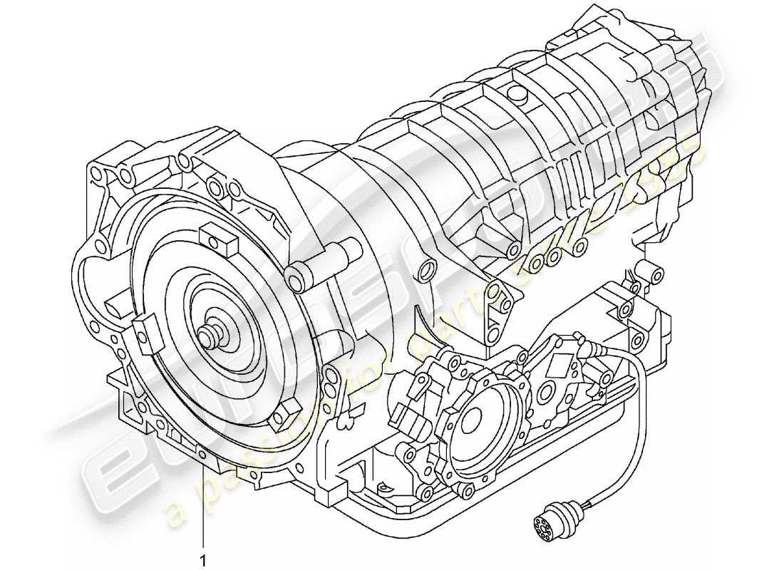 a part diagram from the porsche replacement catalogue (1980) parts catalogue