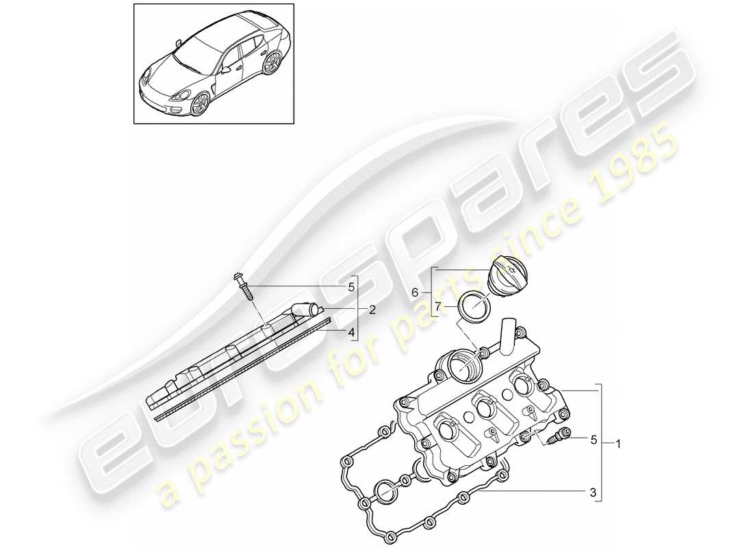 part diagram containing part number 95810513600