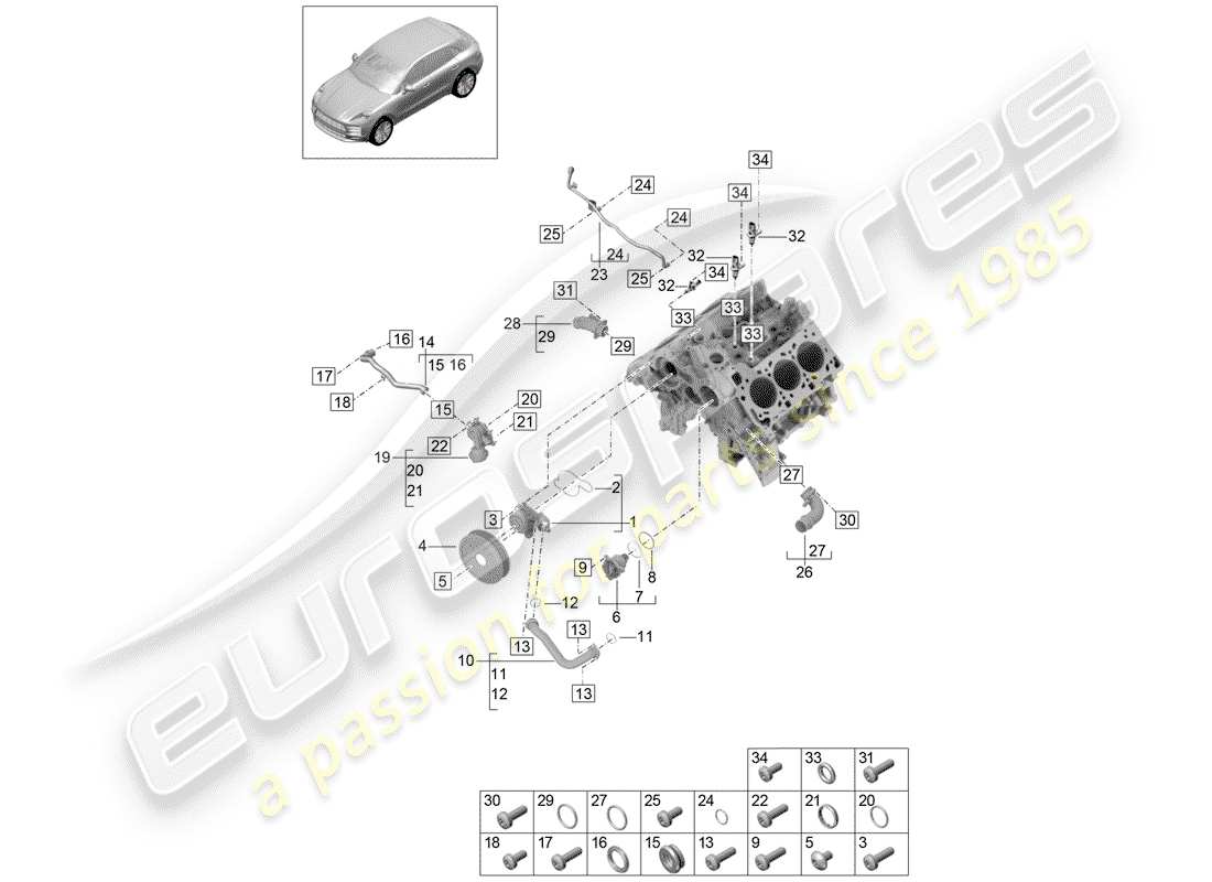 part diagram containing part number 9a700792000