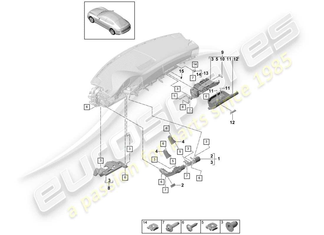 part diagram containing part number n 90698606