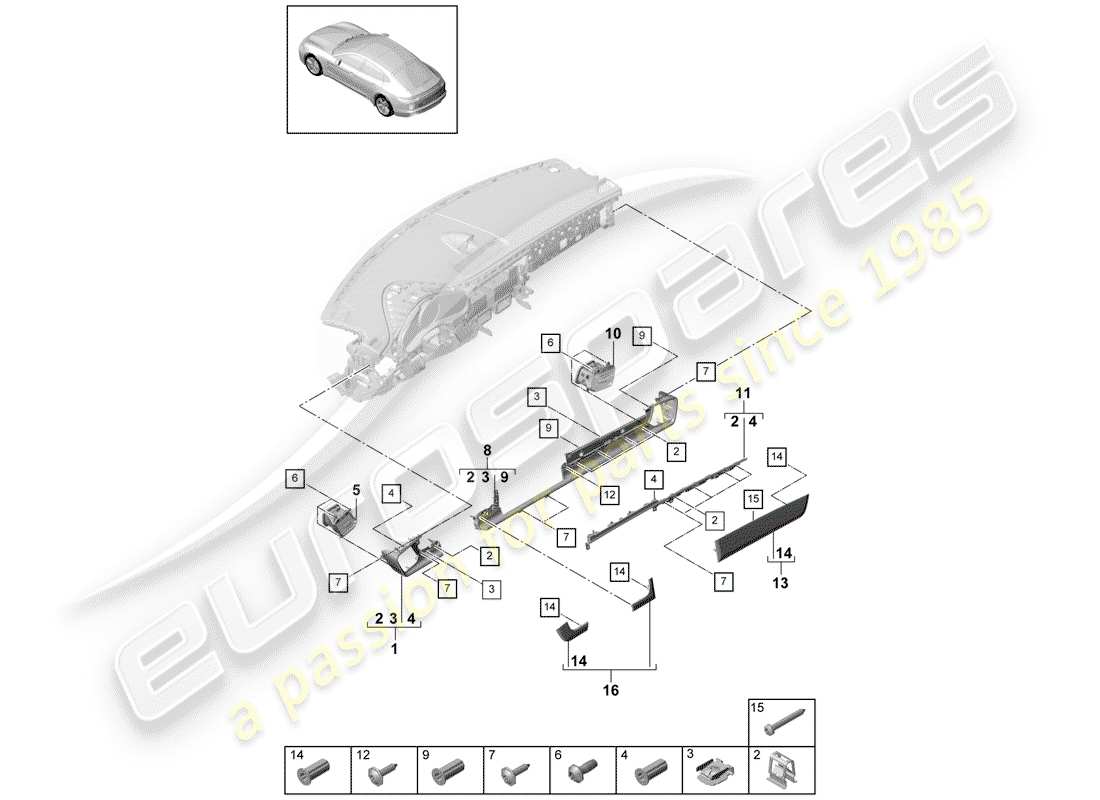 part diagram containing part number 9a700784901