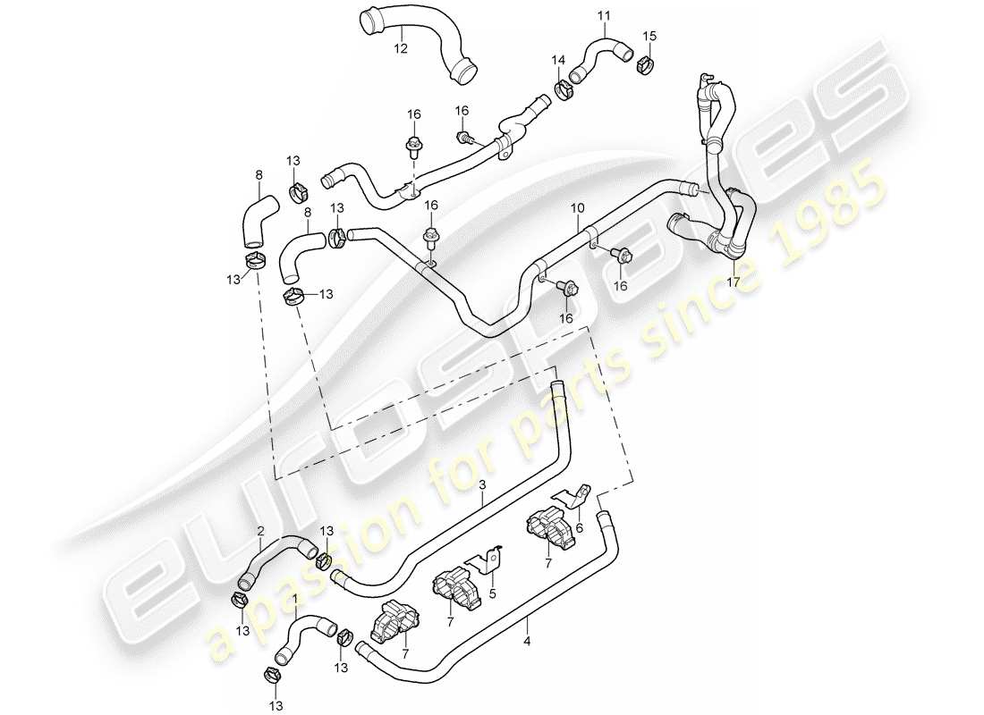 part diagram containing part number 99710624300