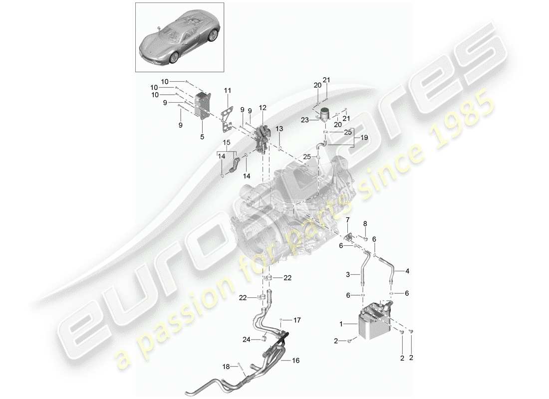 part diagram containing part number 91830707304