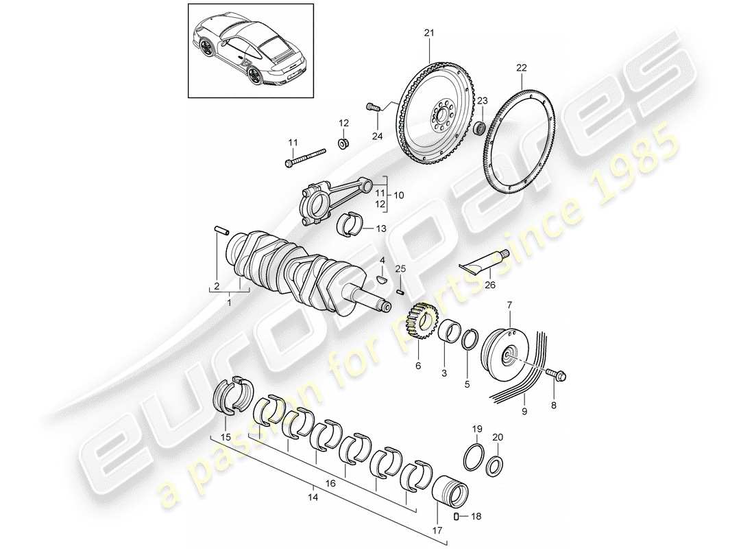 part diagram containing part number 99610123295