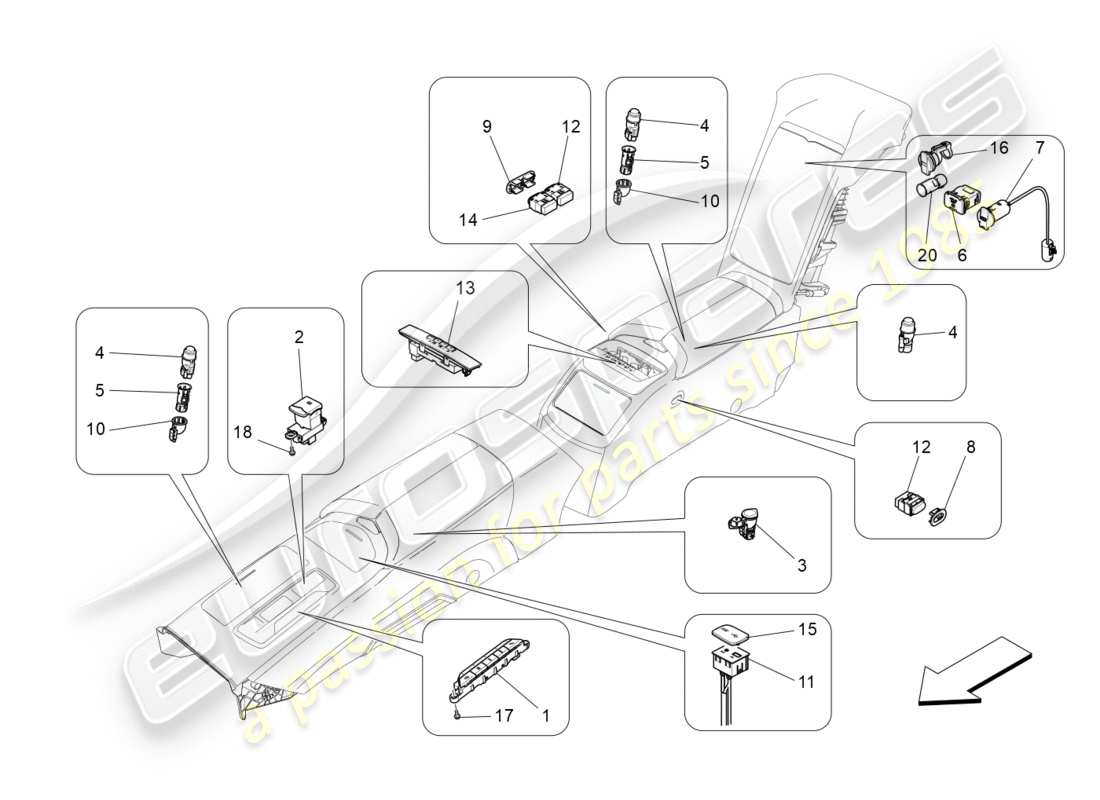 part diagram containing part number 675000229