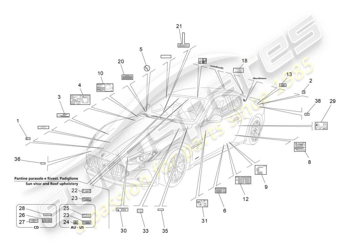 part diagram containing part number 350658