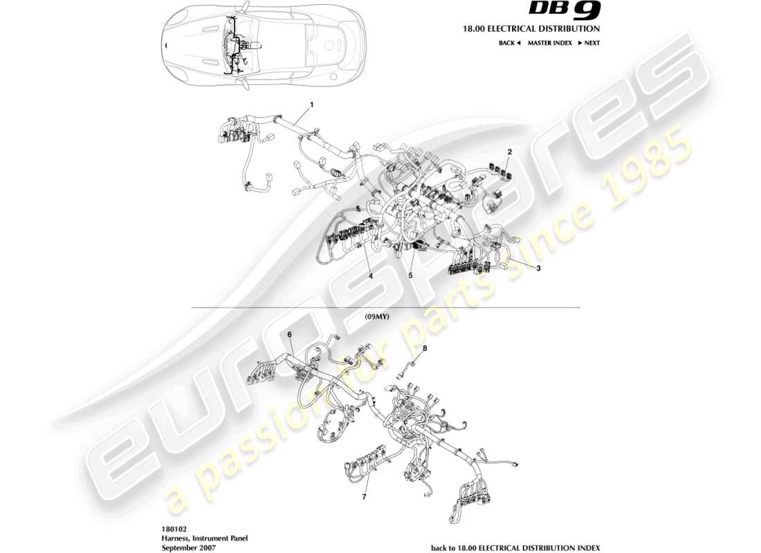 part diagram containing part number 4g43-14401-ea