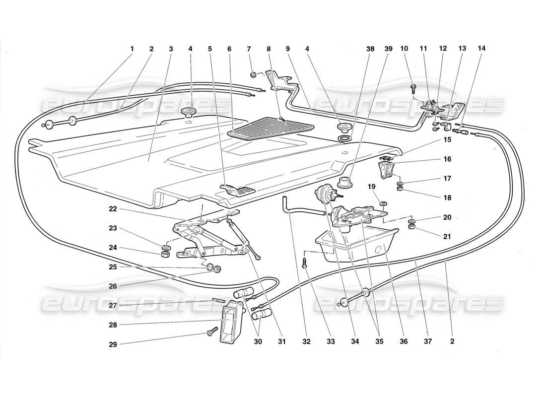 part diagram containing part number 009960203