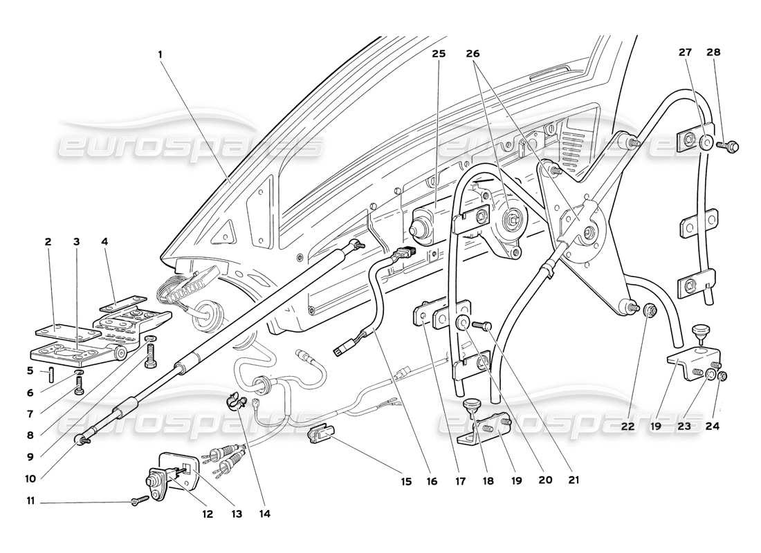 part diagram containing part number 004132054