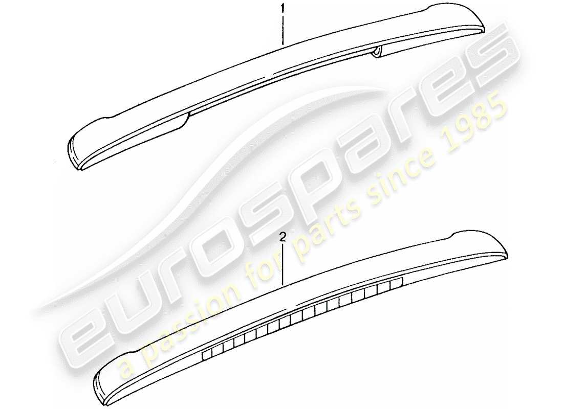 porsche tequipment catalogue (1998) set part diagram