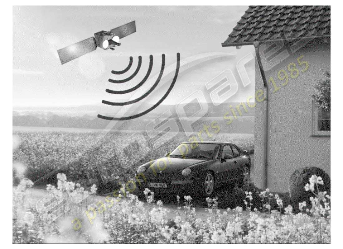 porsche classic accessories (2018) vts vehicle tracking - installation kit - d - mj 1950>> - mj 2005 part diagram