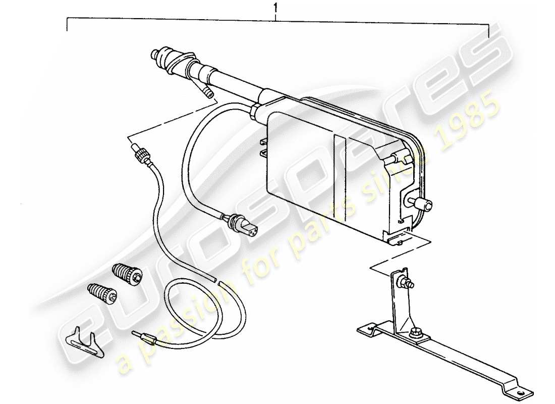 porsche replacement catalogue (2010) automatic antenna part diagram