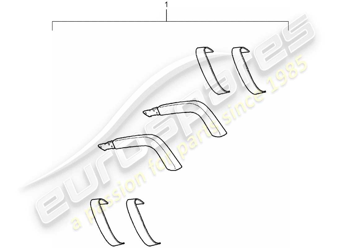 porsche tequipment cayenne (2019) handle part diagram