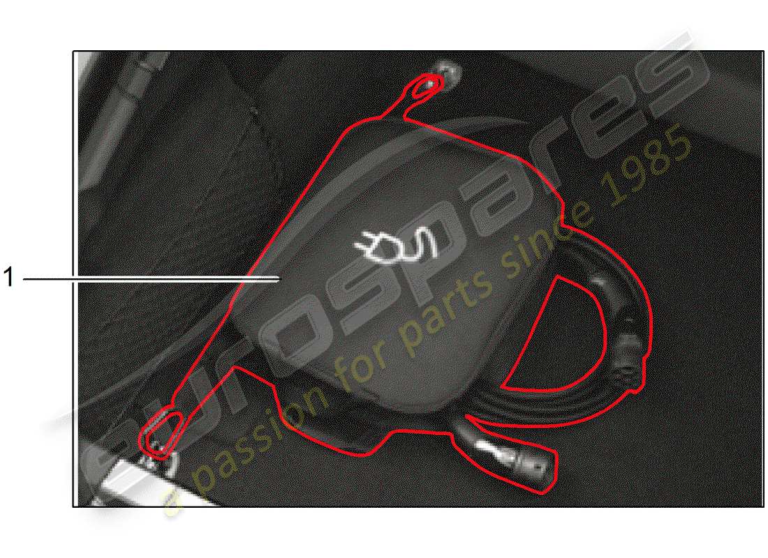 porsche tequipment cayenne (2003) connection line part diagram