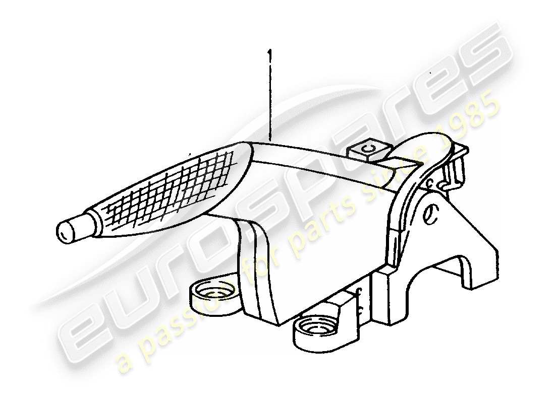 porsche tequipment catalogue (2001) hand brake lever part diagram