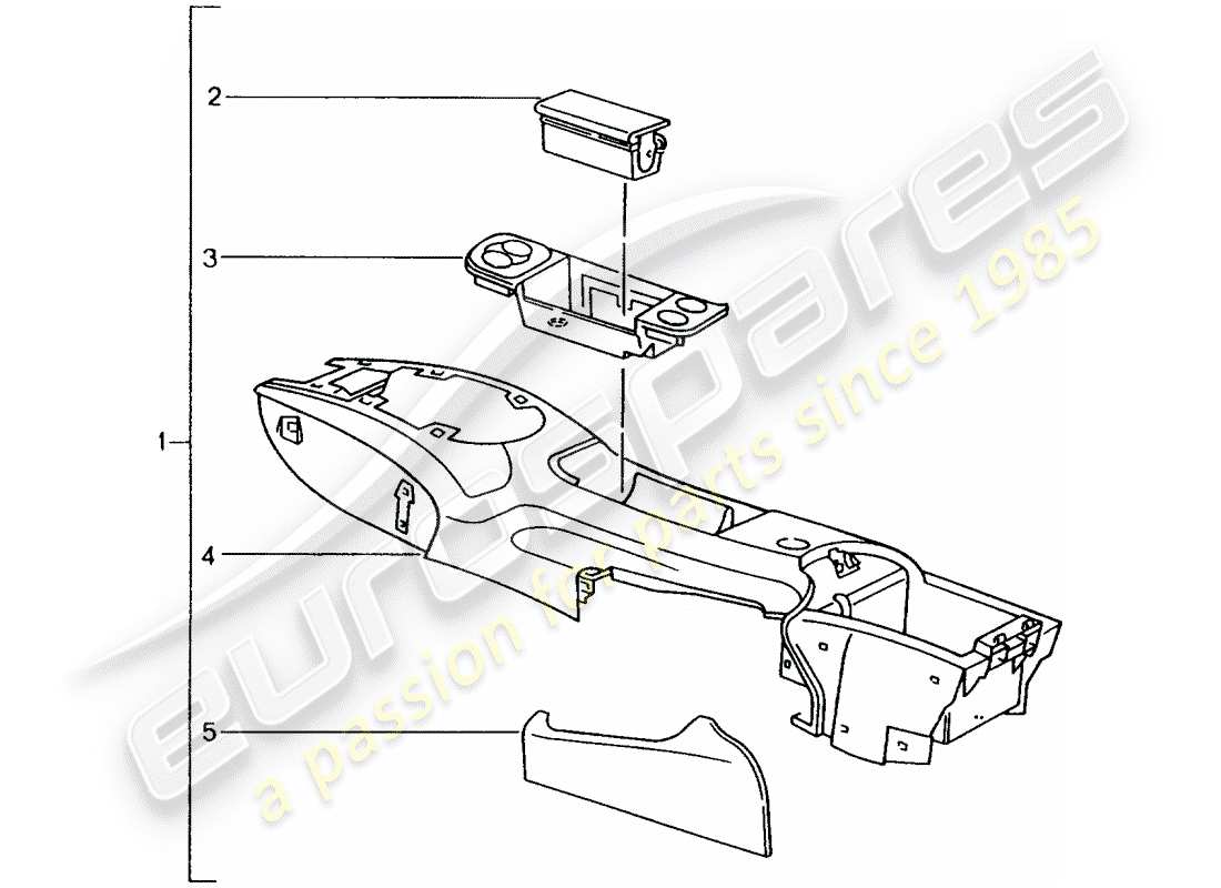 porsche tequipment catalogue (2003) installation kit part diagram