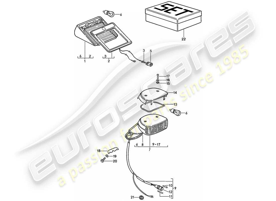 part diagram containing part number 91163106100