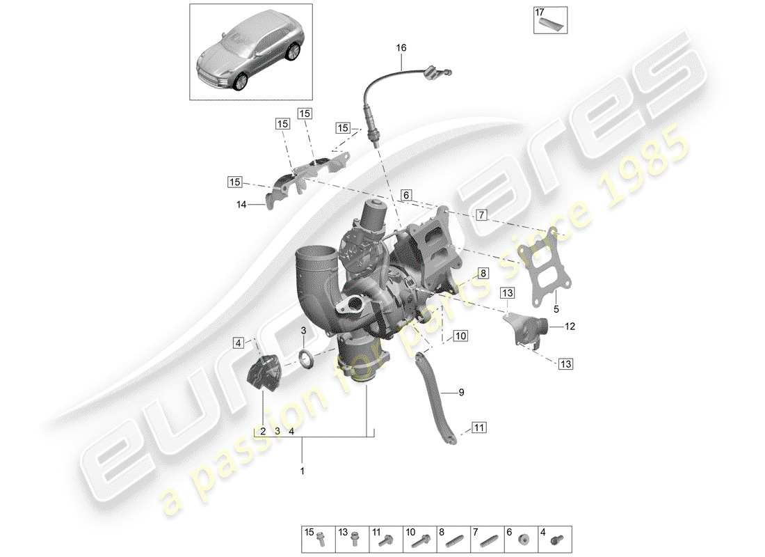 part diagram containing part number pac906265