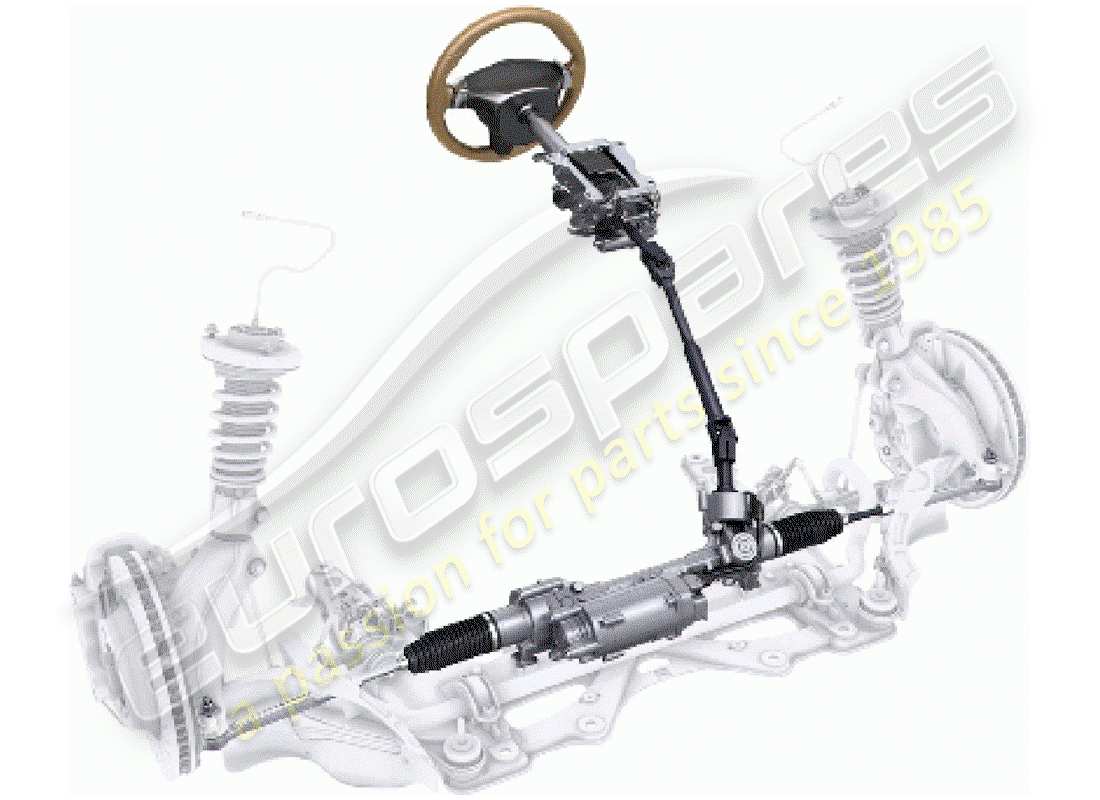 porsche tequipment macan (2018) power steering part diagram