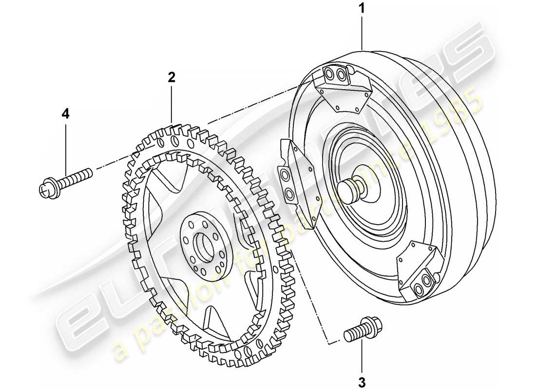 porsche 997 (2008) tiptronic part diagram