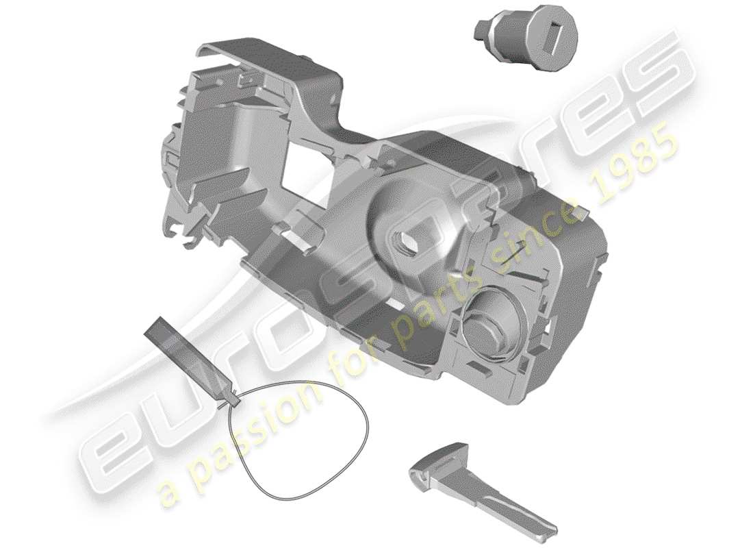 porsche 991 (2014) repair kit part diagram