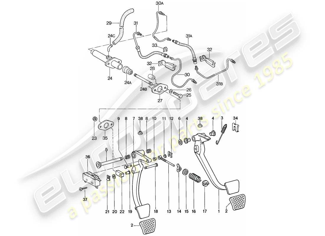 part diagram containing part number 92842318901