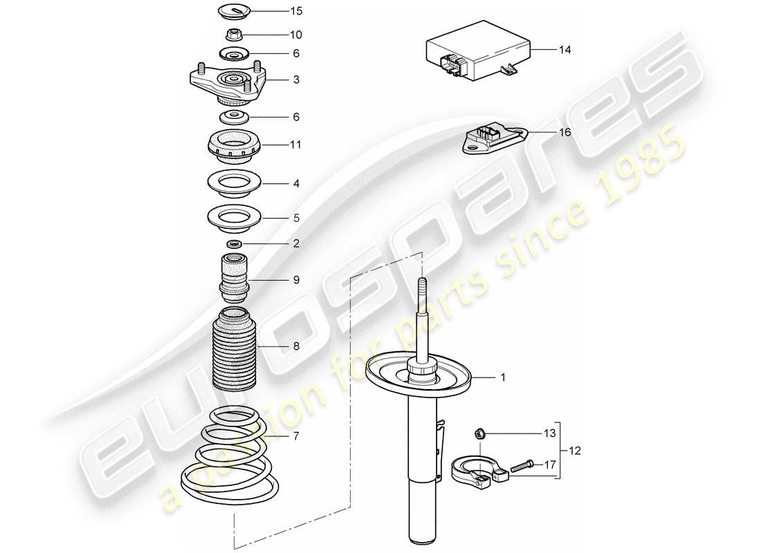 part diagram containing part number 98761810510