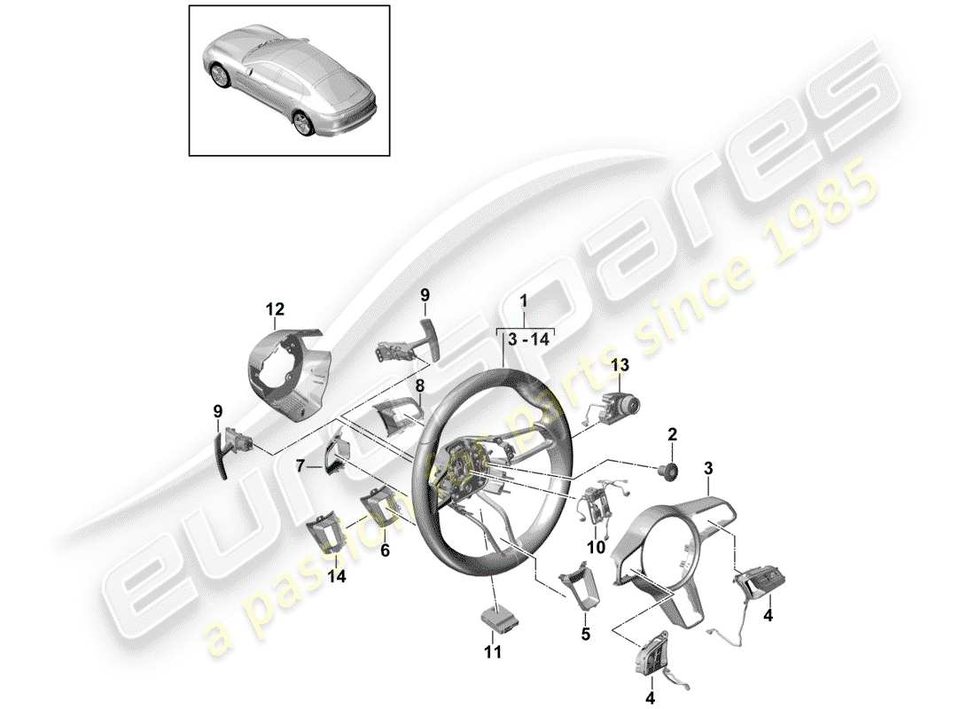 part diagram containing part number 95b419938h