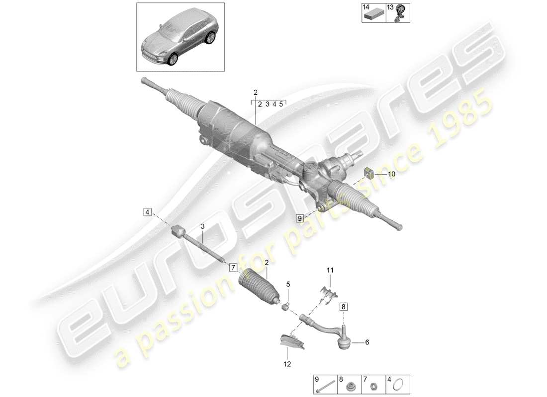 part diagram containing part number n 10766002