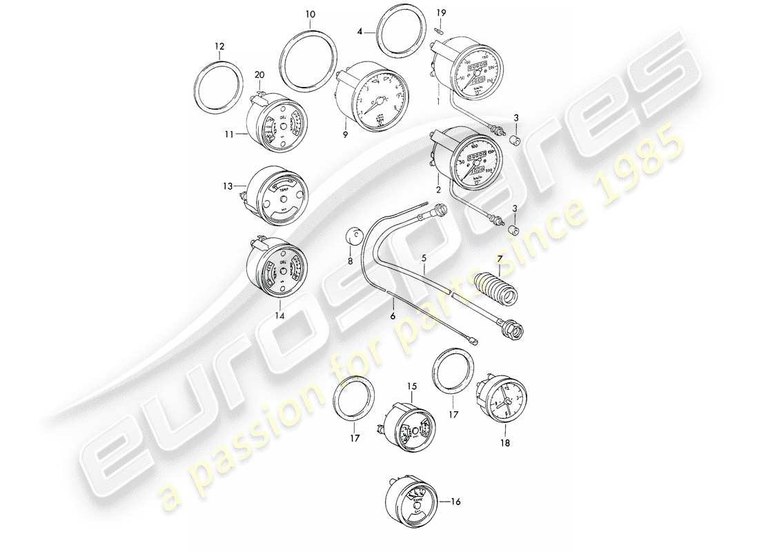 part diagram containing part number 911641202 x