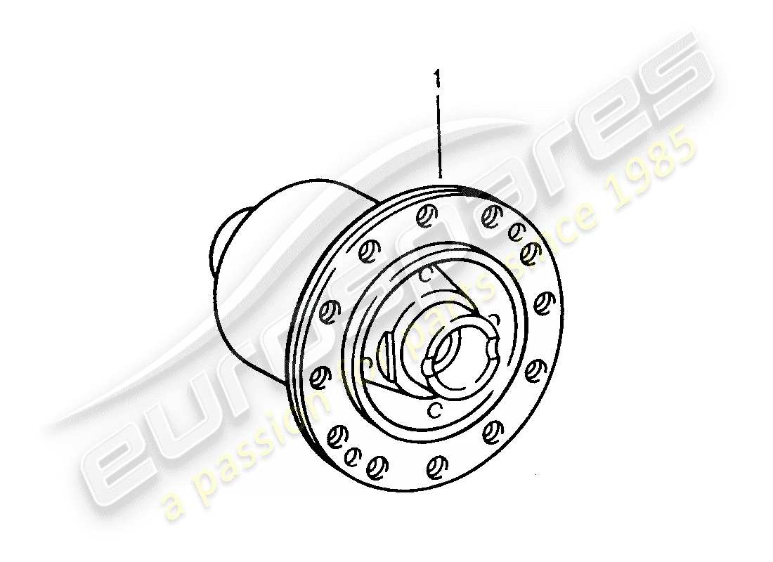 a part diagram from the porsche 993 (1994) parts catalogue