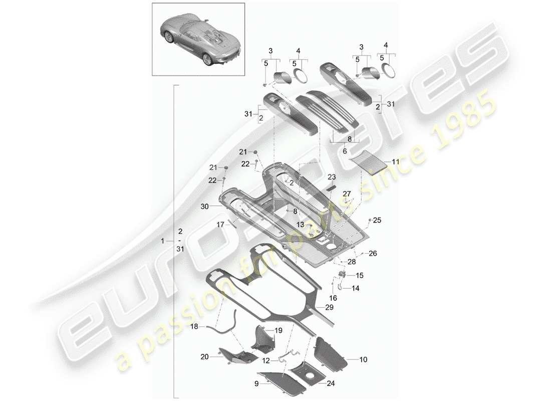 part diagram containing part number 99970348840