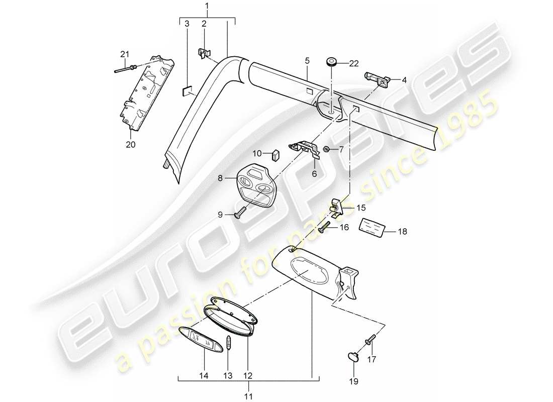 part diagram containing part number 99755518106