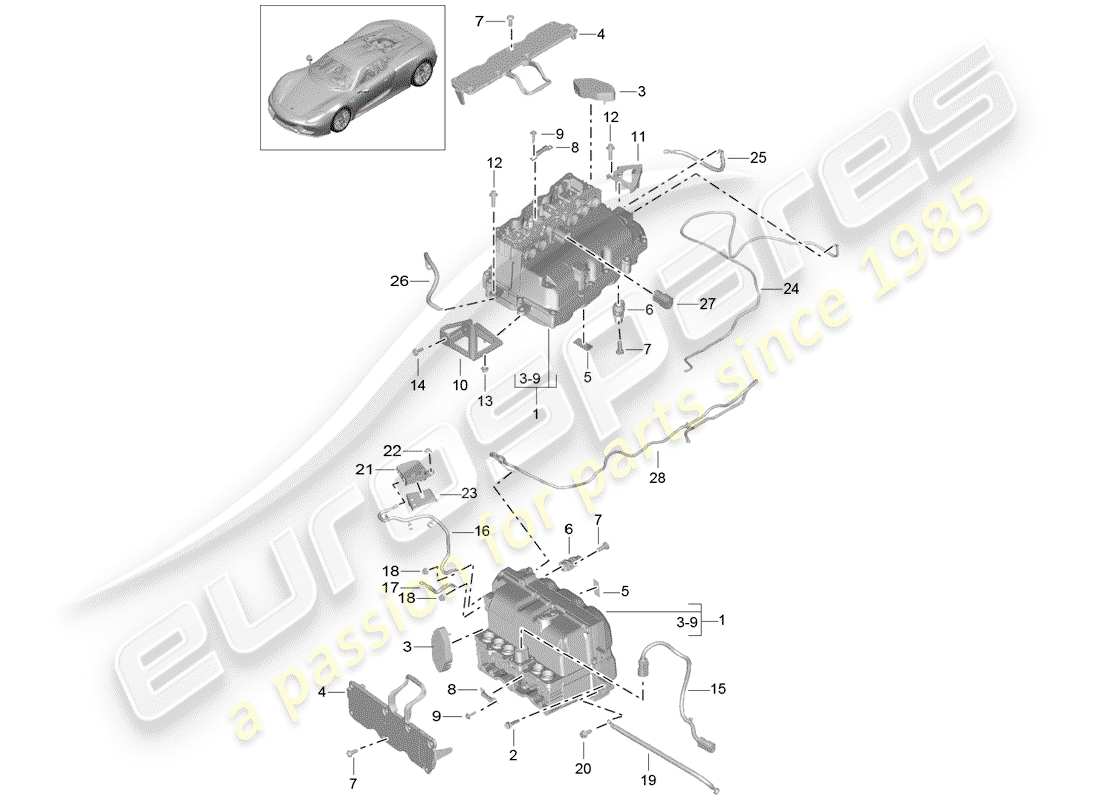 part diagram containing part number 91861133302