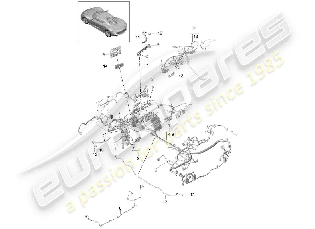 part diagram containing part number 91861255210