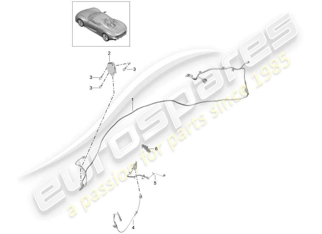 part diagram containing part number 91861014100