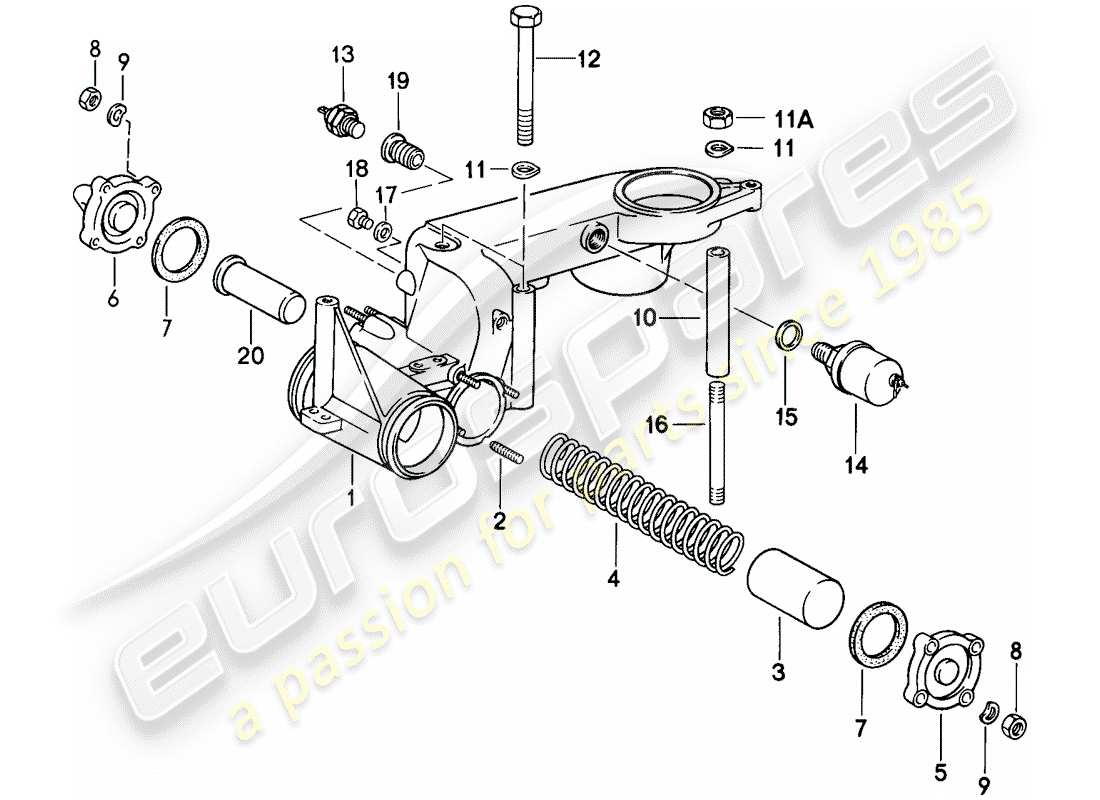 part diagram containing part number 99360610301