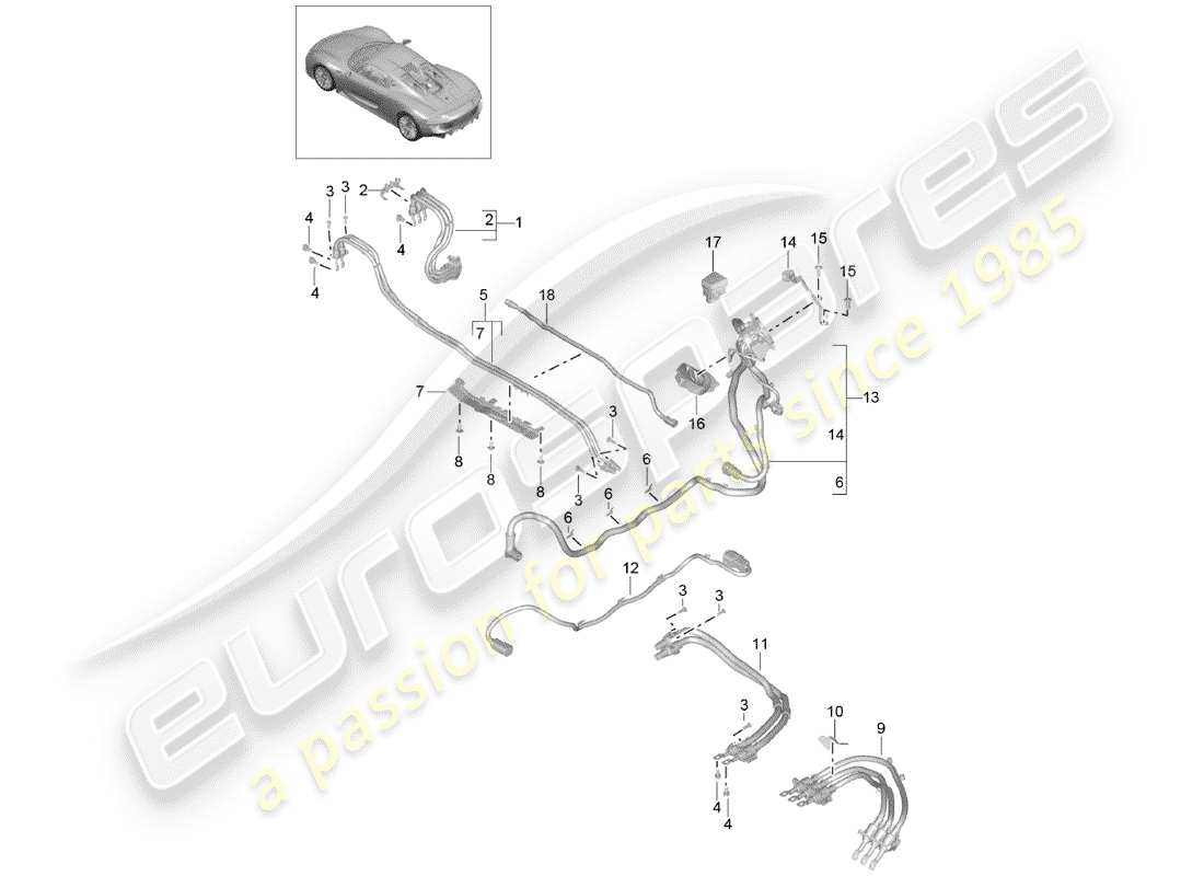 part diagram containing part number 95861285400