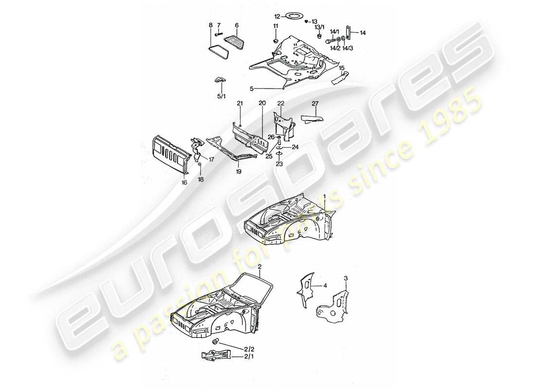 part diagram containing part number 91150103511