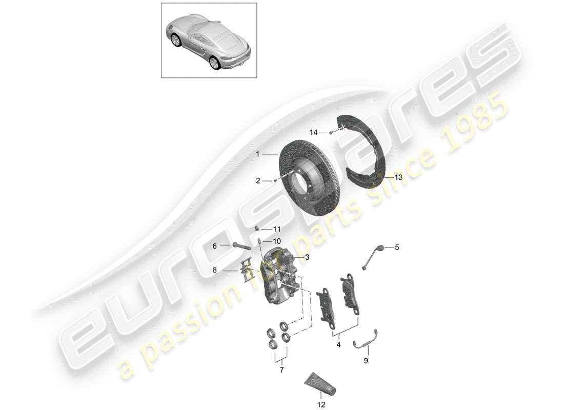 part diagram containing part number 98735293901