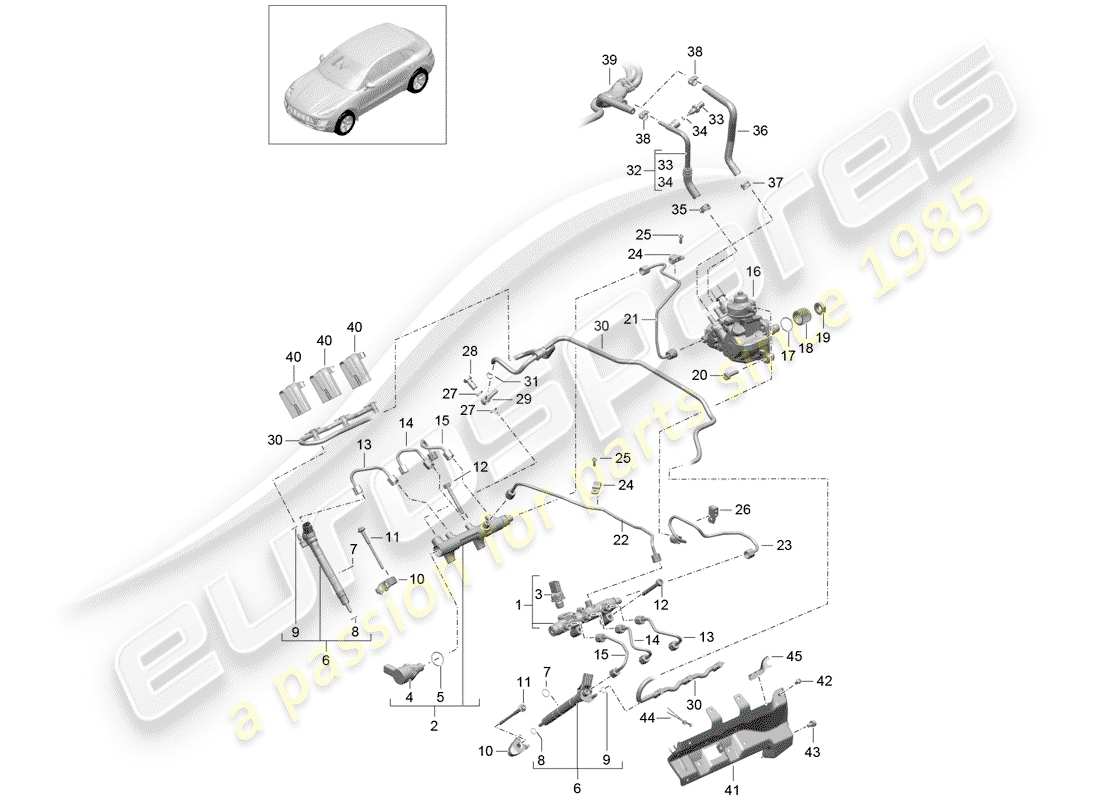 part diagram containing part number 95811068501