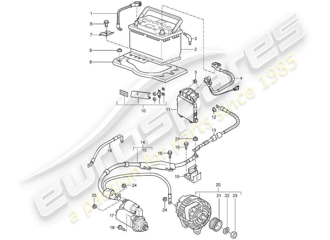 part diagram containing part number 99761299500