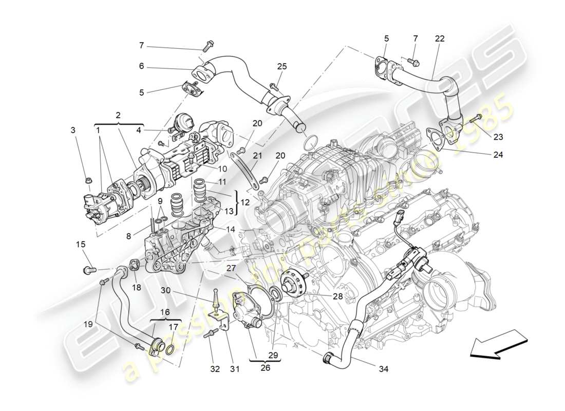 part diagram containing part number 46328340