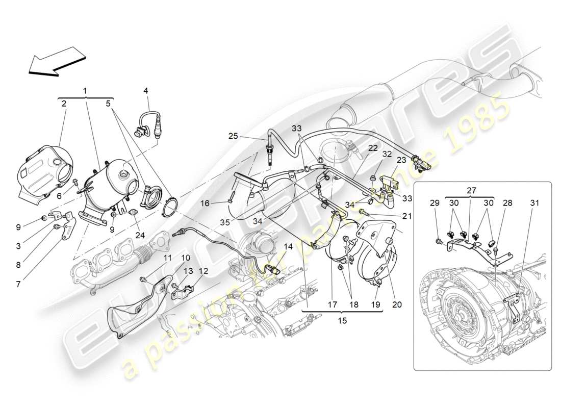 part diagram containing part number 46328330